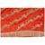 Antique Indian coral-colored Sari - B/1524-6