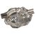 Silver ashtray with moose - A/2736