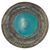 "Raku" ceramic wall or centerpiece plate - O/4434