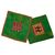 Pair of cushions with IKAT fragment inserts - B/1430-3 and 6