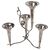 Simple English silver-plated "epergne" - O/2851