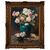 Roses in a vase on the table, French painting - O/5501