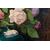 Roses in a vase on the table, French painting - O/5501
