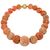 Important coral madrepora necklace with gold clasp - G/285