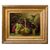 19th-century painting "grapes in a basket" - O/1699