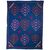 Antique SUSANI embroidered fabric with blue background - B/2371