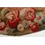 Small handmade HOOKED rug, vintage - n.1222 -