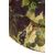 Large wall plate decorated with decoupage and gold leaf - O/5446