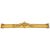 Antique gilded wooden curtain cornice - M/1693 -