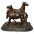 Statua francese in bronzo con cavalli - O/2677 -