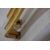 Pair of antique gilded wooden curtain rods - M/1920