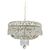 1970s Italian crystal ceiling light - O/8286