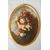 Pair of oval paintings on copper - O/8272 -