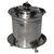 English silverplate tea caddy. O/7590