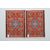 Pair of Persian GHUM bedside rugs - Shah Pahlavi period - no. 708-709.