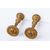 Coppia di reggitenda in bronzo - O/6840 -