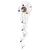 Long "Sweet Long" steel wall lamp - O/6514 -