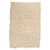 White Moroccan carpet-shawl with sequins - n. 1013 -