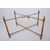 Folding metal table with tray - O/3260.