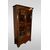 French Regency style cabinet display case from the 1800s with antique mirrors