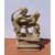 Scultura in alabastro - Ercole e il Toro di Creta. Roma, XVII secolo.