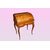 Stunning 19th-century French roll-top desk in richly inlaid carob wood