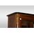 French Regency style cabinet display case from the 1800s with antique mirrors