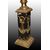 Pair of French Empire style giant candle holders from the 1800s