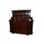 Pair of large mid-1800s mahogany Louis Philippe style servants