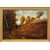 European painter (late 19th century) - Landscape with woods and path.