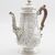 Cioccolatiera in argento sterling Giorgio IV, George Cowie, Londra, 1826