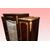French 1800s Sormani showcase with 3 mahogany doors