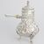 925 silver chocolate pot, Italy, Milan, last quarter of the 20th century
