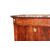 French Empire style secretaire from the mid-1800s with bronze escutcheons and black marble top.
