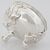 Pair of George IV sterling silver salt cellars, Paul Storr, London, 1820