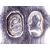 Pair of George IV sterling silver salt cellars, Paul Storr, London, 1820