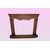 Early 1900s French fireplace in pink marble