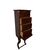 Early 1800s Louis Philippe style mahogany wall cabinet