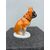 Porcelain boxer dog figure Germany.     