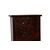 Early 1800s Louis Philippe style mahogany wall cabinet