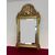 Carved and gilded wooden mirror, Tuscan Empire period, first half of the 19th century