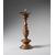 Cast bronze baluster candlestick - Central Italy, 16th century