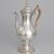 George III silver coffee pot with wooden handle, Charles Wright, London, 1771