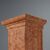 Colonna Decorativa in Marmo Rosso di Verona Italia XX Secolo