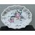 Majolica plate decorated with rose on the third fire.Manufactured by Giacomo Boselli.Savona.     