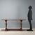 Italian Walnut Table, 20th Century