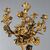 Coppia di Candelabri in Bronzo e Marmo Verde Alpi Francia Fine '800 Primi '900