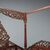 Exotic Wood Four-Poster Bed, India, Early 20th Century