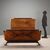 Art Deco Bed Italy First Half 20th Century