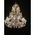 Murano glass chandelier 60 flames     